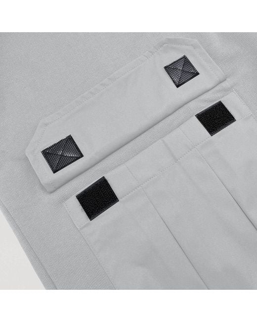 Kapture Gray Travel Logo-Print Pocket Hoodie for men