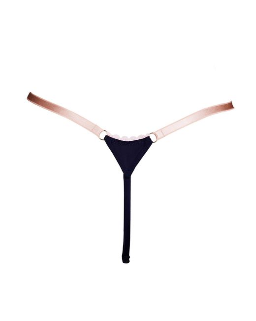 Noblesse Oblige Black Luna String