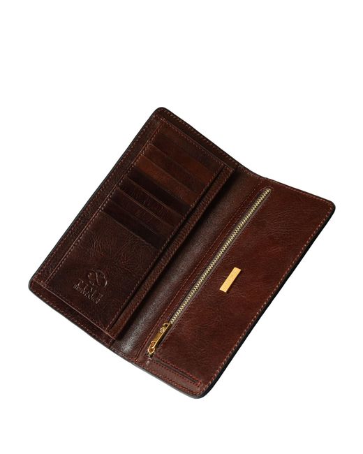 Time Resistance Brown A Coat Wallet For