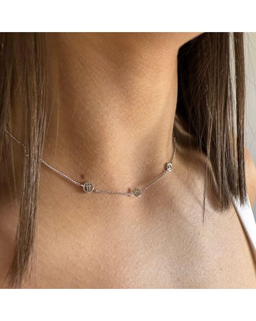 Evie Jewelry Metallic Game Day Waterproof Choker Necklace