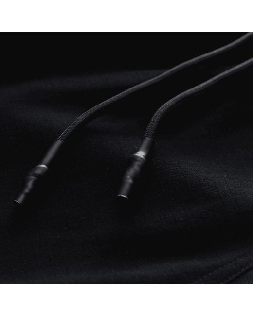 VERYRARE Black Ripstop Quote Pants for men