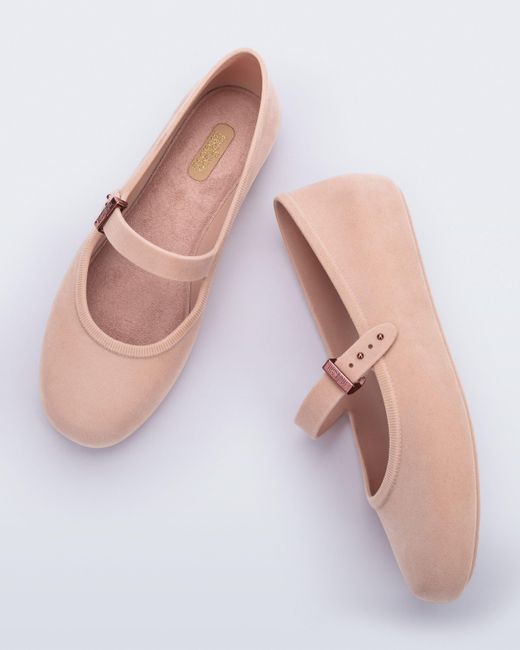 Melissa Pink Soft Ballerina Velvet