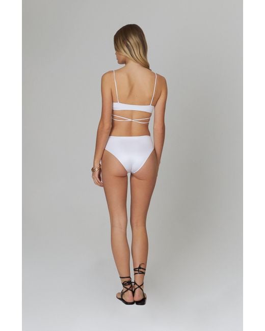 Bianca Resortwear White Romi Bikini Top