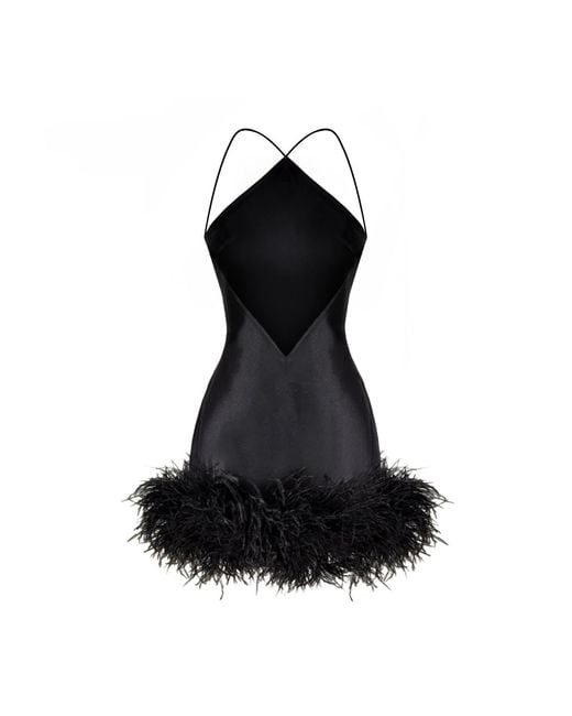 Sanctumum Black Apex Mini Dress