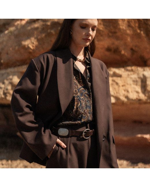 Thisisu Collection Brown Arya Jacket