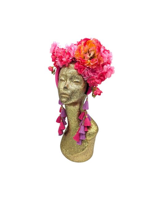 Julia Clancey Pink Mariana Chacha Bloom Headband