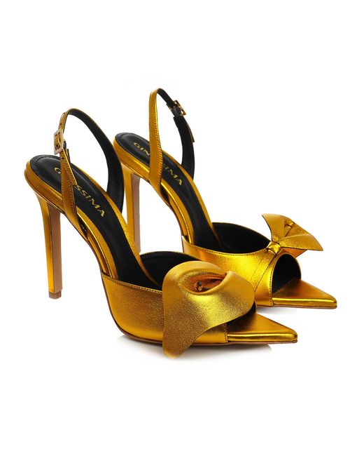 Ginissima Metallic Muse Sandals