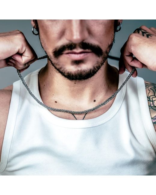 Altar™ Ornaments Co. Metallic Valor Necklace for men