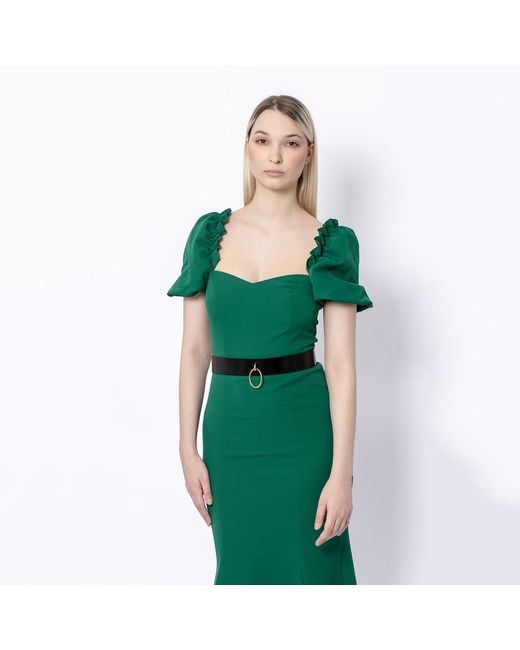 Haute Cuir Black Nue Leather Waist Belt