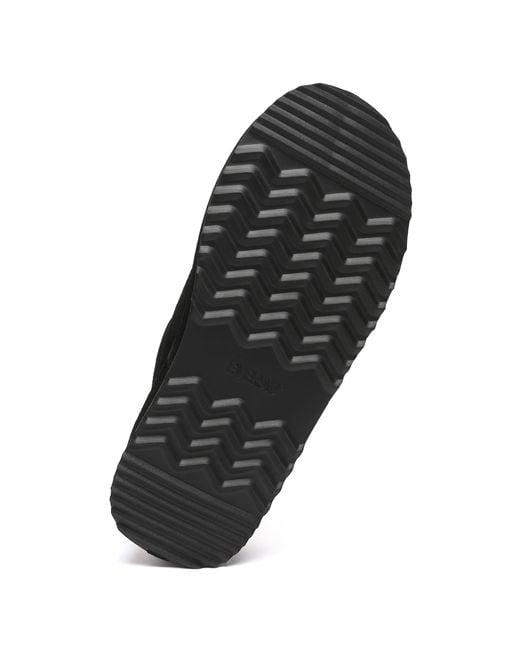 EverAu Australia Black Caspian Platform Slippers