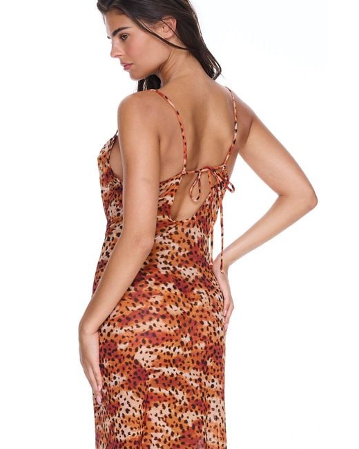 Sunkissed Brown Beach To Bar Dress