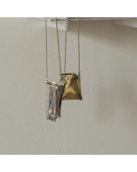 Martina Rozenberg Smira Jewelry Green Amfora Necklace