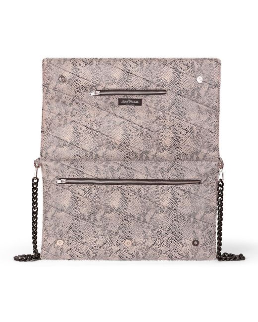 Sylvia Piechulla Multicolor Vegan Leather Animal Print Laptop Clutch Bag – & Quilted