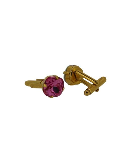 Vicki Sarge Pink The Stud Cufflink for men