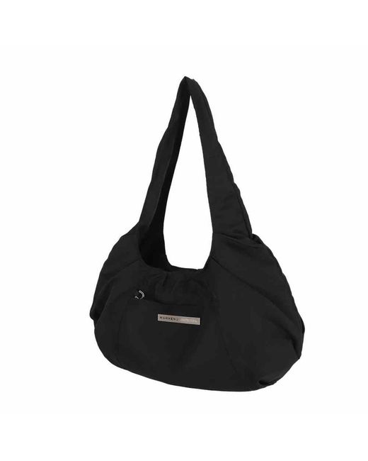 MARHEN.J Black Airy Nylon Shoulder Bag