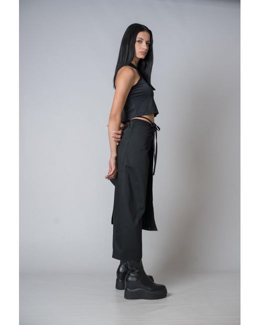 Yogi8Apparel Black Silent Glam Wrap Skirt