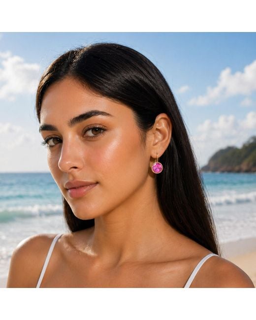 Hye Jane Jewelry Pink Fuschia Parsons Earring