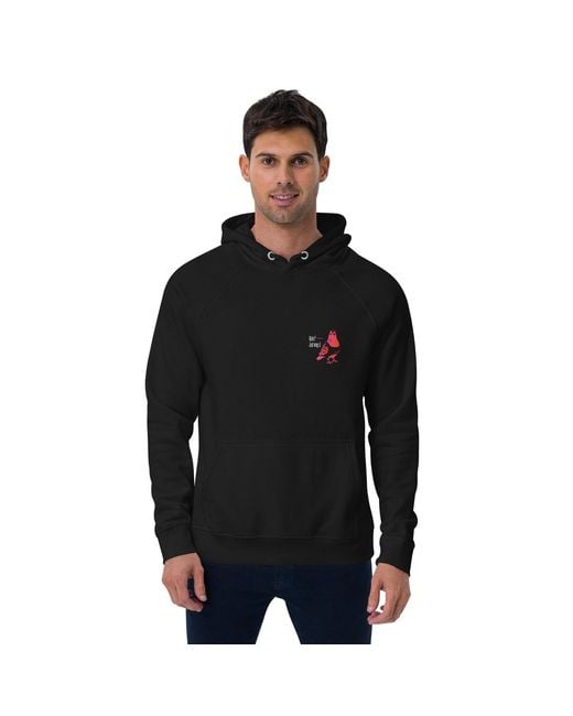 Anchor and Crew Black Eight Fight Or Flight Club Editions Organic Cotton Hoodie for men