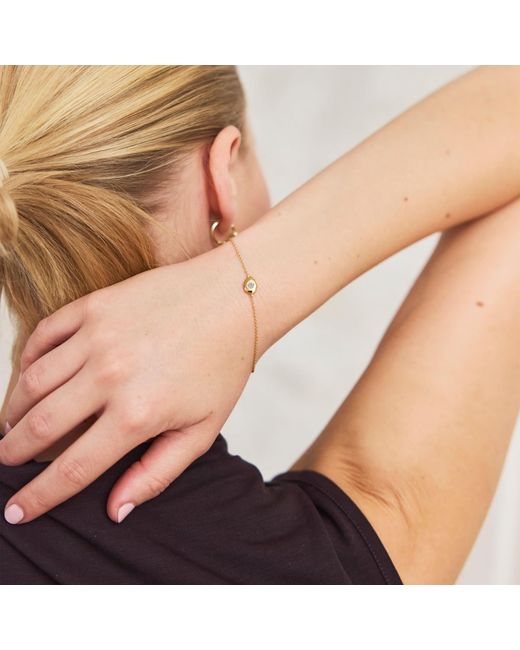 Arctic Fox & Co. Metallic The April Birthstone Bracelet
