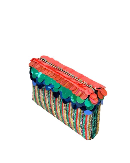 Simitri Red Guppy Clutch Bag