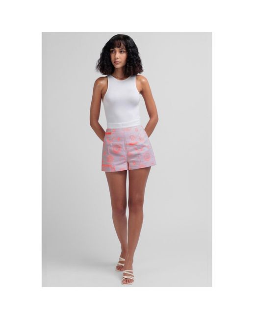 GeeGee Collection Purple Zodiac Shorts