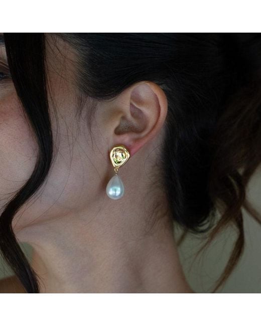 Zepplin the Label Metallic Pamala Earrings
