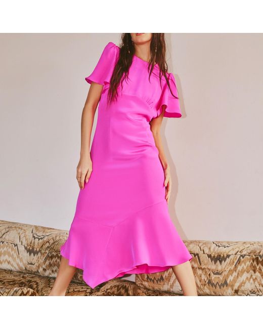 Emma Wallace Pink Teea Dress