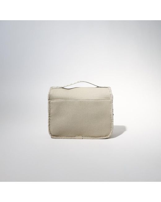 Pop Ups Brand White Toiletry Bag Taupe