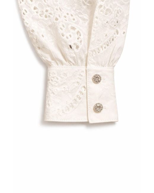 ADIBA White The Roselle Cotton Set