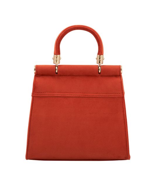 Fable England Red Lovebirds Mini Top Handle Tote