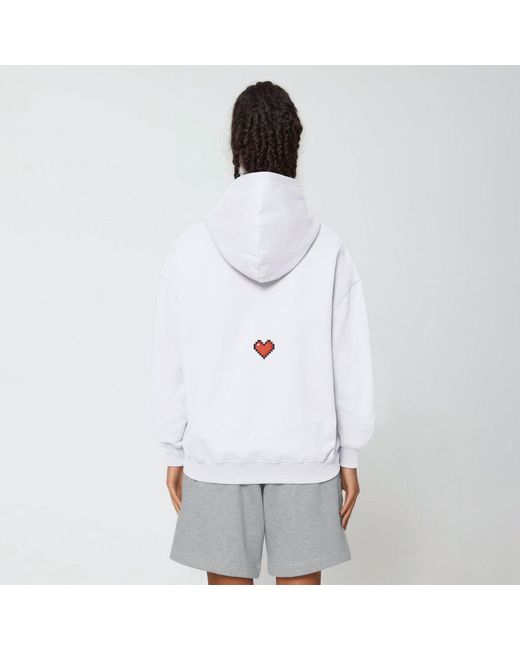 mysimplicated White Cotton Hoodie