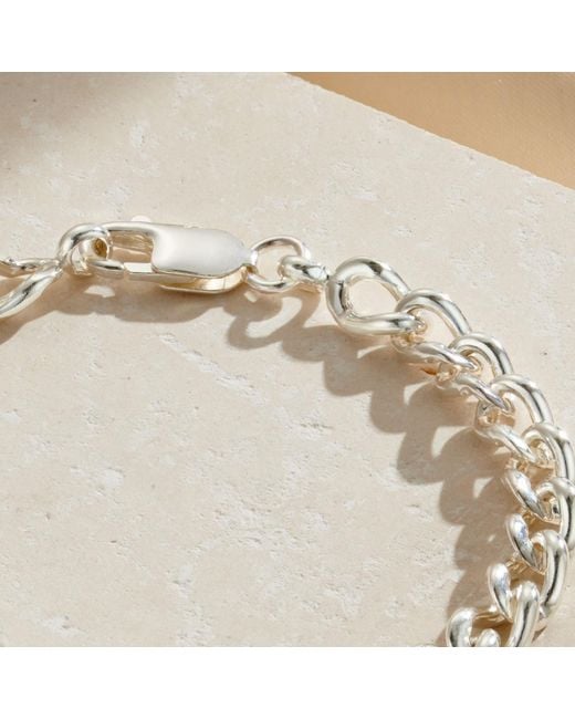 Posh Totty Designs Metallic Medium Curb Chain Bracelet