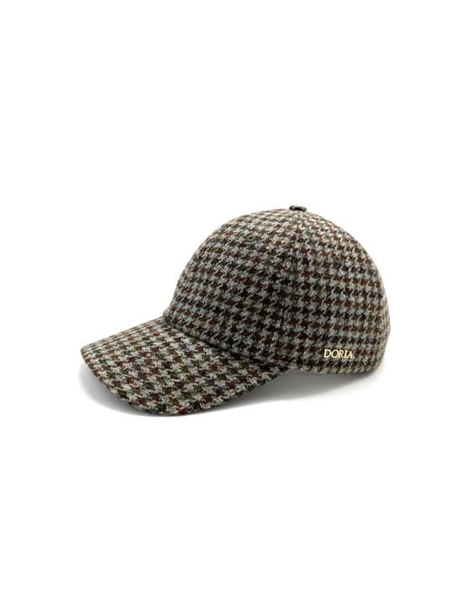 DORIA 1905 Brown Baseball Cap for men