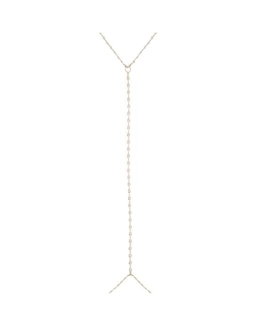 La Soula Jewelry White Neutrals Duo Body Chain