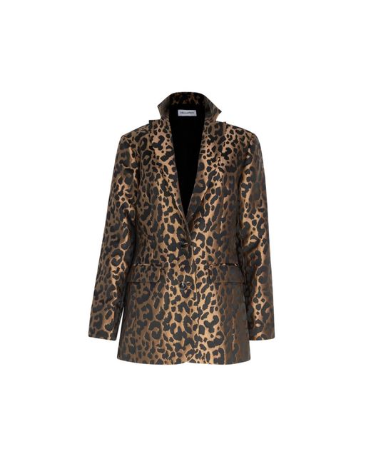 Circular Path Brown Donna Blazer