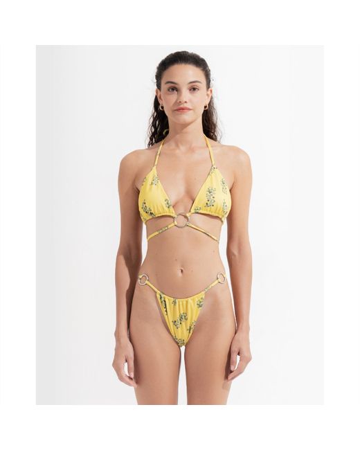 Morrato Bali Yellow Subash Bikini Top Persephone Frouta