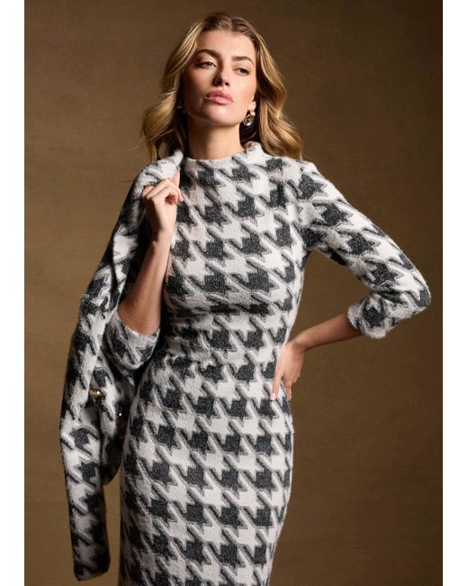 Zetaye White Blaire Sweater Maxi Dress