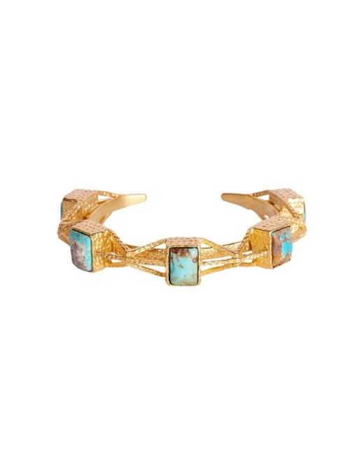 Christina Greene Metallic Alfina Cuff