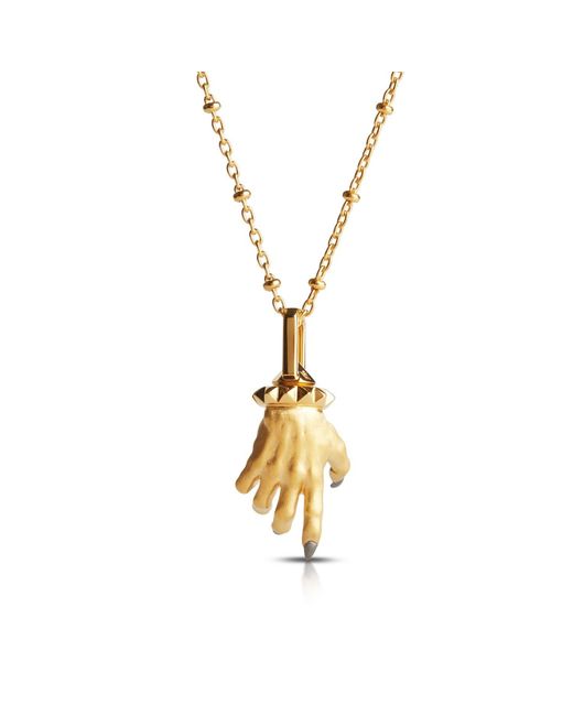 Kasun Metallic Hand Of The Protector Pendant