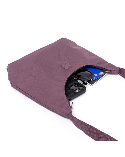 Lefrik Purple Bico Bag Stripes