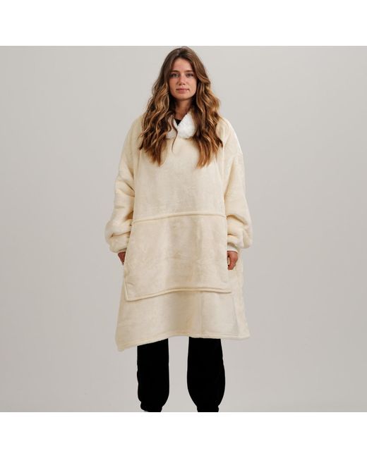 Ony Natural Neutrals Furlined Hoodie Blanket for men
