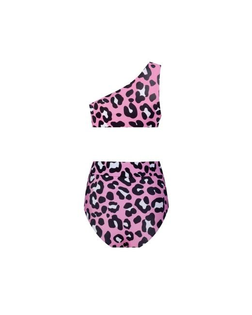 Nur Karaata Purple Alexis Leo Bikini Set