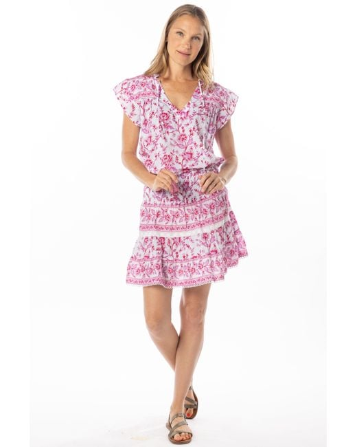 Bindu Pink Clarita Skirt
