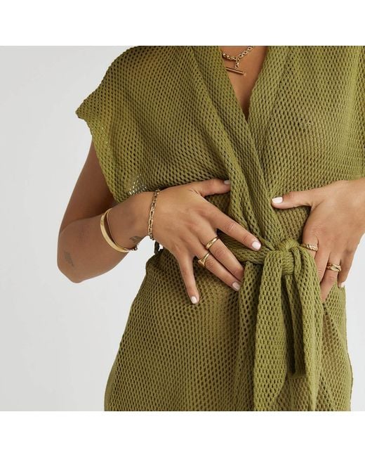 ARMS OF EVE Green Venice Robe
