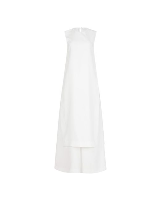 Clothes by Locker Room White Sleeveless Maxi Tunic