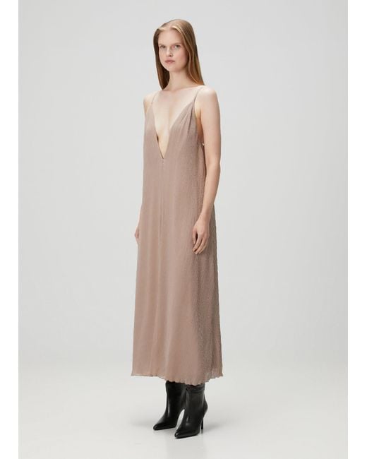 Pcfg Brown Neutrals Long Dress