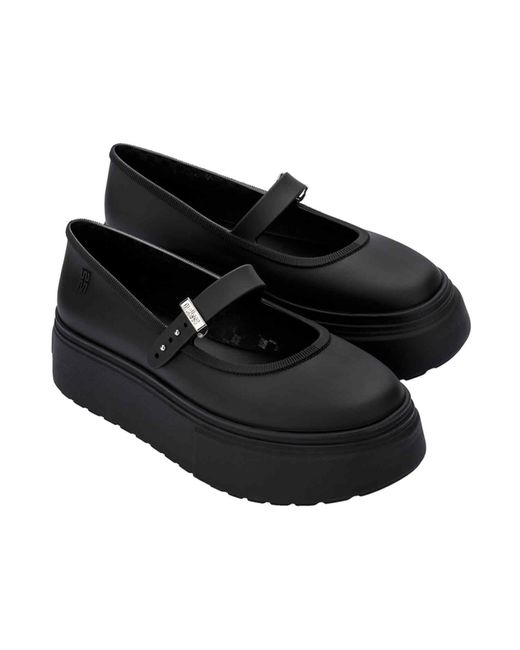 Melissa Black Soft Ballerina Platform
