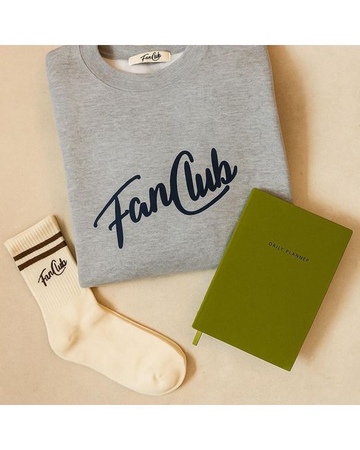 Fanclub Gray Neutrals The Club Member Sock