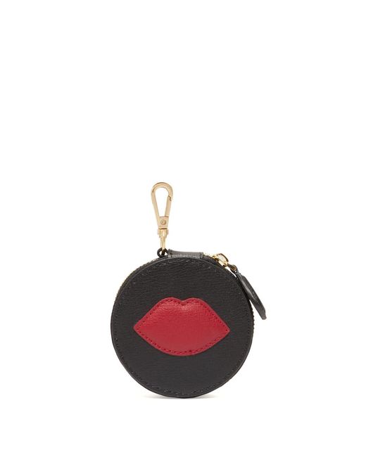 Lulu Guinness Red Multi Lulu Lip Orla Bag Charm