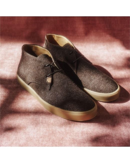 Mariano Shoes Brown Birre Boot for men
